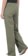 Brixton Women's Vintage Military Lw Pants - olive surplus/white cap pinstripe - alternate reverse