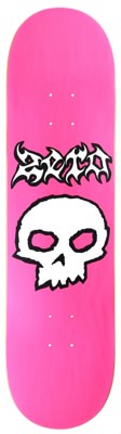 Zero Metal Single Skull 8.25 Skateboard Deck - pink - view large