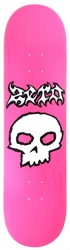 Zero Metal Single Skull 8.25 Skateboard Deck - pink