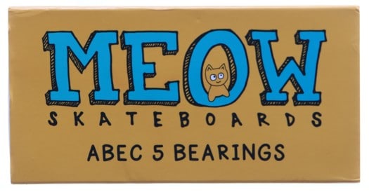 Meow Abec 5 Skateboard Bearings - view large