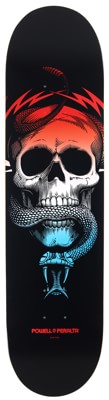 Powell Peralta McGill Skull & Snake 8.0 247 Shape Skateboard Deck - blue fade - view large