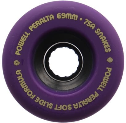 Powell Peralta Snakes Cruiser Skateboard Wheels - purple (75a) - view large