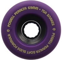 Powell Peralta Snakes Cruiser Skateboard Wheels - purple (75a)