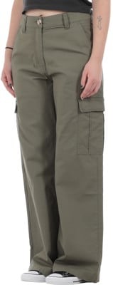 Volcom Women's Cargstone Pants - army green combo - view large