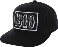 1910 Original Snapback Hat - black