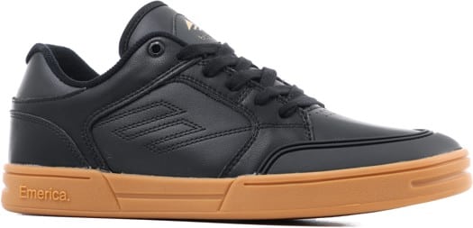 Emerica Heritic Skate Shoes - black/gum - view large