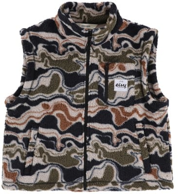 Eivy Women's Boxy Sherpa Vest - curve camo - view large