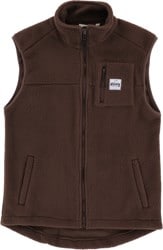 Eivy Lumberjackie Sherpa Vest - chocolate