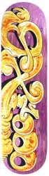 GX1000 Bloody Gold 8.625 Skateboard Deck - purple