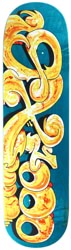 GX1000 Bloody Gold 8.625 Skateboard Deck - teal