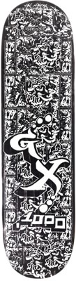 GX1000 Carlyle Mono 8.5 Skateboard Deck - black - view large