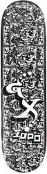 GX1000 Carlyle Mono 8.5 Skateboard Deck - black