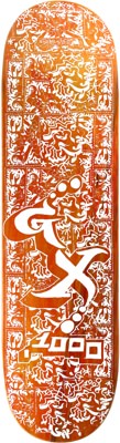 GX1000 Carlyle Mono 8.5 Skateboard Deck - orange - view large