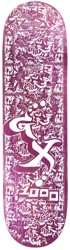 GX1000 Carlyle Mono 8.5 Skateboard Deck - purple