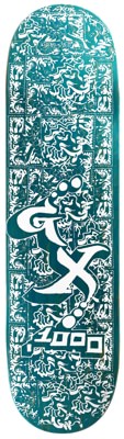 GX1000 Carlyle Mono 8.5 Skateboard Deck - teal - view large