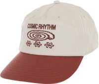 Rhythm Swirl Strapback Hat - sienna