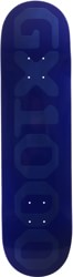 GX1000 OG Logo Stain 8.0 Skateboard Deck - blue