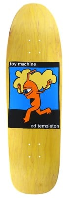 Toy Machine Templeton Early Sect 9.5 Skateboard Deck - yellow - view large