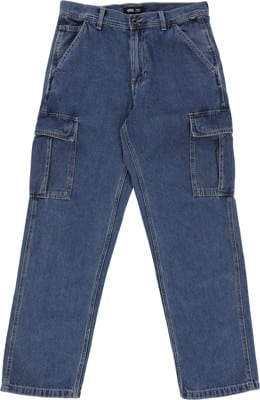 Vans Service Cargo Loose Denim Jeans - vintage indigo - view large