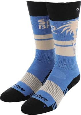 Thirtytwo Spring Break Snowboard Socks - blue/black - view large