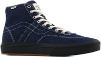 Vans Crockett Pro High Decon Skate Shoes - denim car blue/black