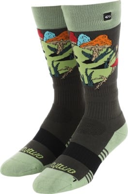 Thirtytwo TM Coolmax Snowboard Socks - moss - view large