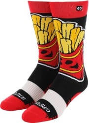 Thirtytwo Youth Double Snowboard Socks - black/red