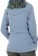 Volcom Women's Chill Trap Shacket - china blue - reverse