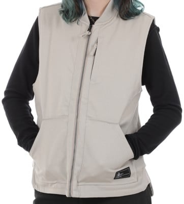 Volcom Women's Stone Castine Vest Jacket - stone - view large