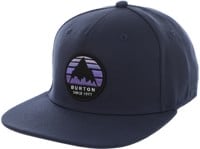 Burton Underhill Snapback Hat - nightfall