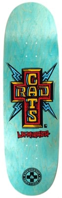 Black Label Radcats 9.5 Tugboat Skateboard Deck - teal - view large