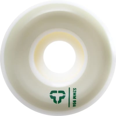 Tactics Icon Skateboard Wheels - white/cream (99a) - view large