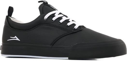 Lakai Wilkins Skate Shoes - black coated canvas - view large