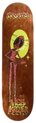 SK8MAFIA Kremer Strick9 8.5 Skateboard Deck - brown