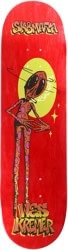 SK8MAFIA Kremer Strick9 8.5 Skateboard Deck - red