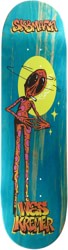 SK8MAFIA Kremer Strick9 8.5 Skateboard Deck - teal