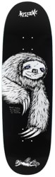 Welcome Sloth 9.5 Boline 2.0 Shape Skateboard Deck - black/white