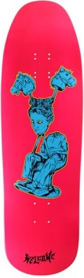 Welcome Hedo Rick 9.6 Gaia Shape Skateboard Deck - hot pink dip - view large