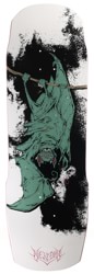 Welcome Infinitely Batty 10.0 Totem 2.0 Shape Skateboard Deck - white/black