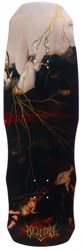 Welcome Rapture 9.75 Dark Lord Shape Skateboard Deck - gold foil