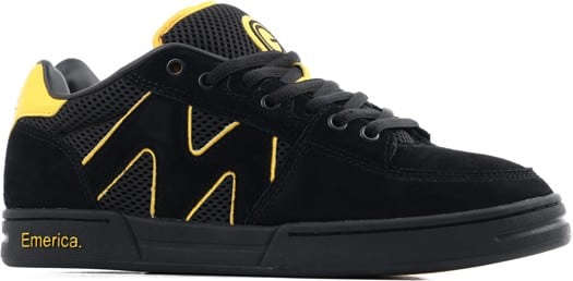 Emerica OG-1 Skate Shoes - black/yellow - view large