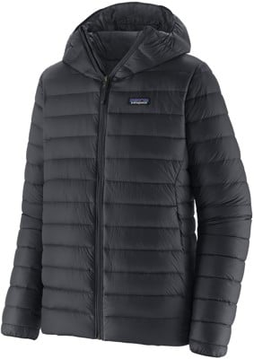 Patagonia Down Sweater Hoody Jacket - black - view large