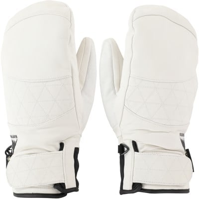 Burton Women's Gondy GORE-TEX Leather Mitts - stout white - view large