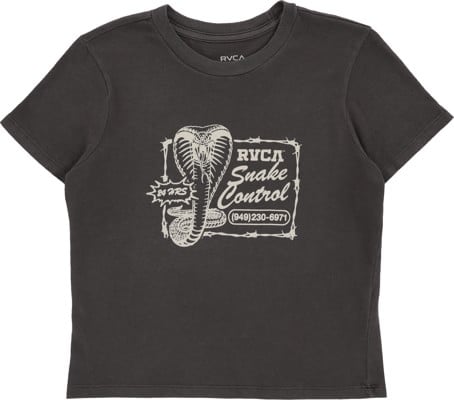 RVCA Women's 411 T-Shirt - chocolate torte - view large