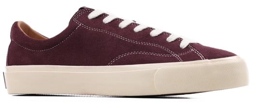 Last Resort AB VM003 - Suede Low Top Skate Shoes - fig red/white - view large