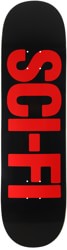 Sci-Fi Fantasy High Gloss Big Logo 8.25 Skateboard Deck - black