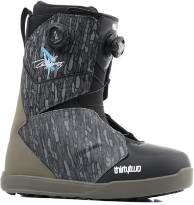 Thirtytwo Lashed Double Boa Snowboard Boots 2025 - (zeb powell) olive/grey/black - view large