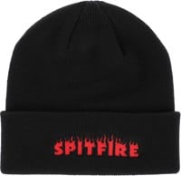 Spitfire Demonseed Script Beanie - black/red