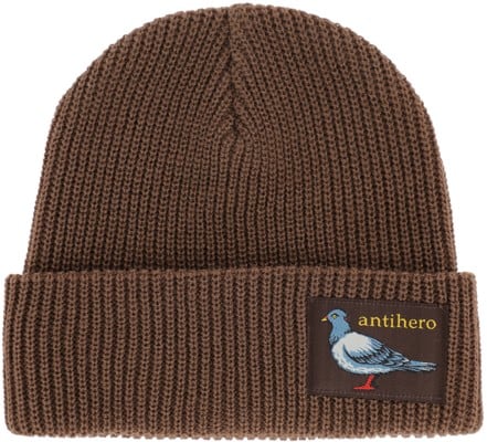 Anti-Hero Lil Pigeon Label Beanie - brown/gold - view large