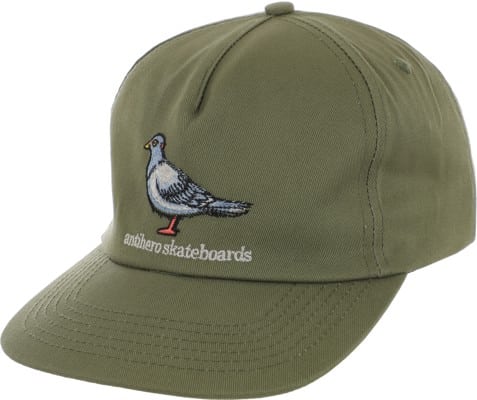 Anti-Hero Lil Pigeon Snapback Hat - safari green - view large